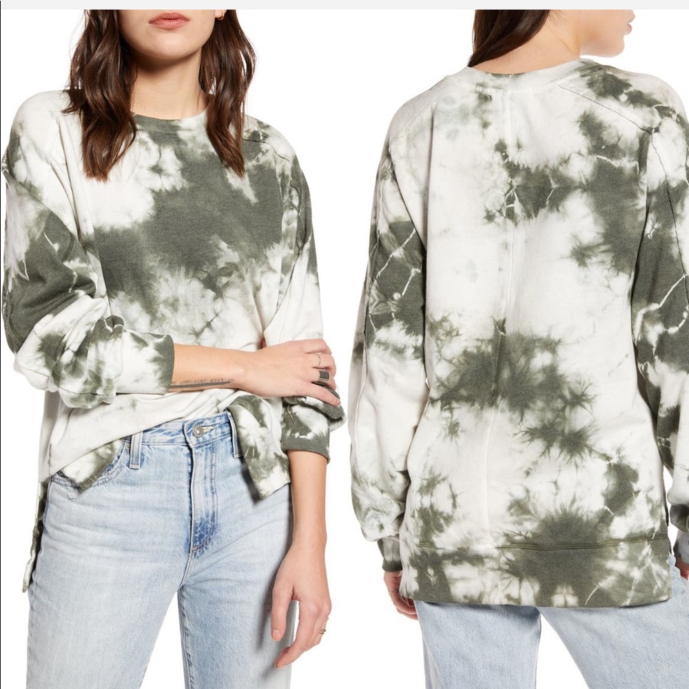 Treasure & Bond Tie Dye Crewneck- XS